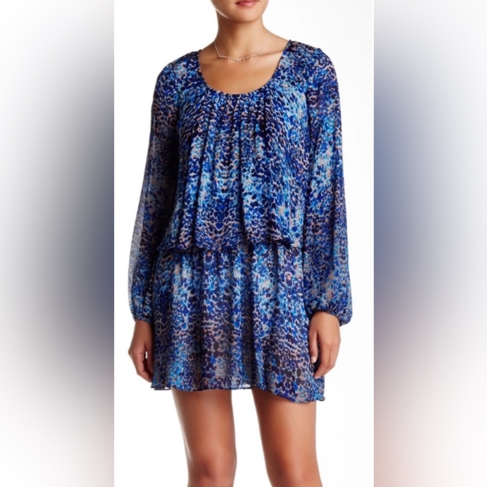 Tracy Reese Rayon Mini Flowy Dress